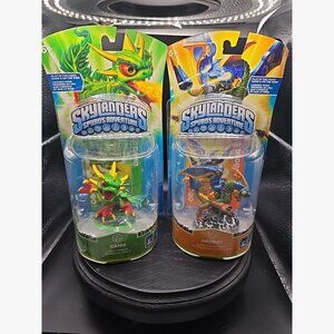 Skylanders Spyro's Adventure Lot Of 2 CAMO/ DROBOT New Open Box SEE DESCRIPTION